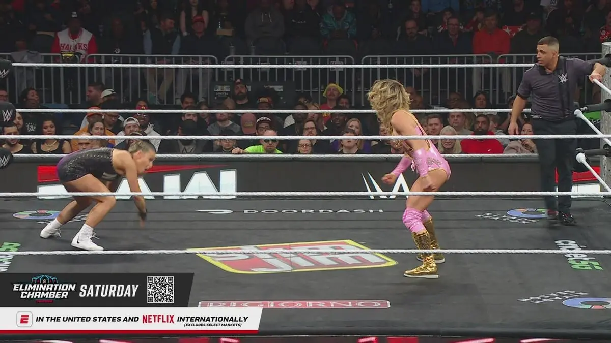 Nattie knocks out Maxxine Dupri as RAW match is called off