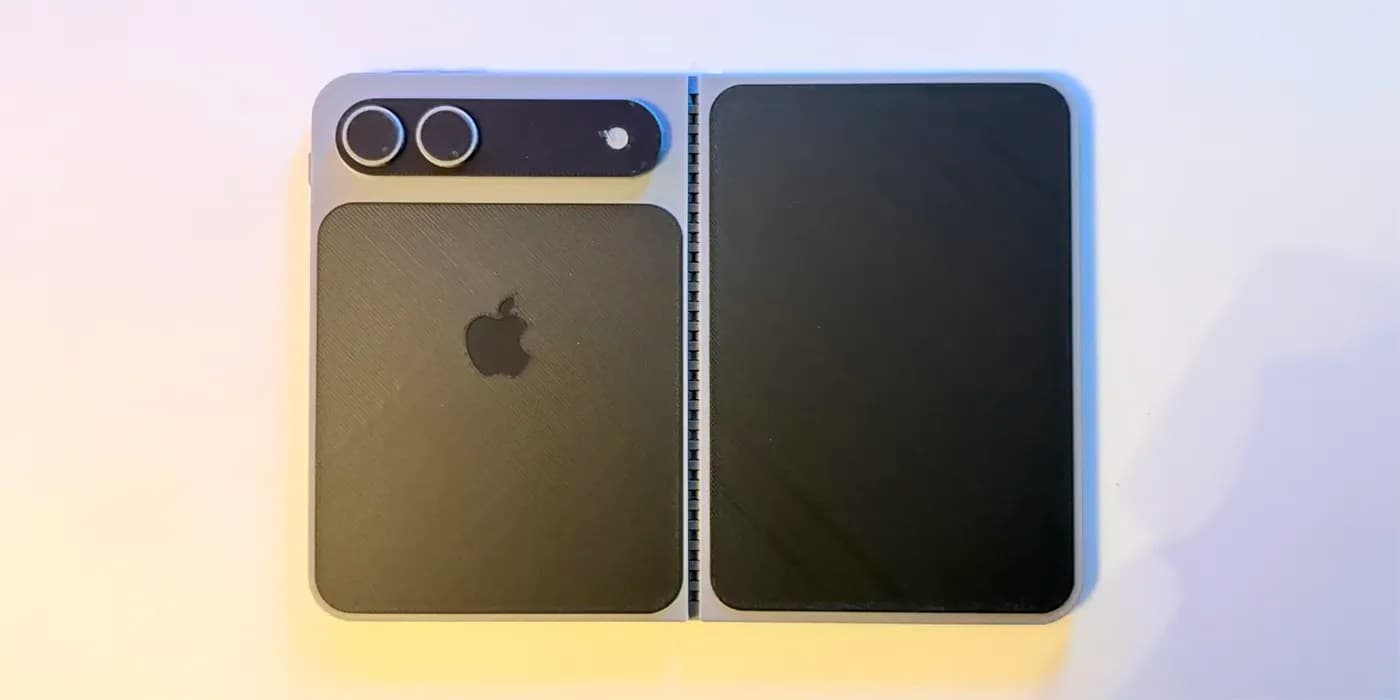 You can 3D print a mockup of the iPhone Fold, with an asterisk - 9to5Mac