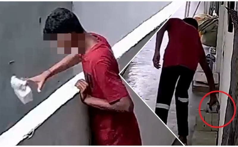 Teen, parents questioned over alleged brick-throwing incident from flat