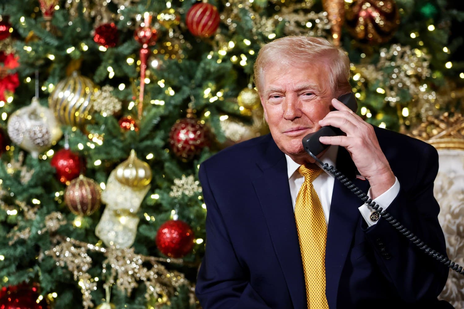 Trump jokes about Santa giving a child 'clean, beautiful coal' for Christmas