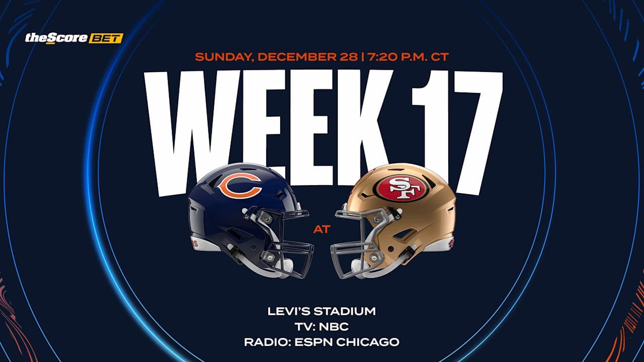How to watch, listen to, stream Bears-49ers Week 17 game