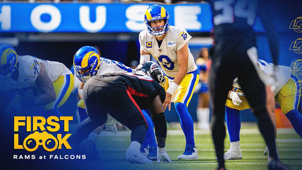 First Look: Rams head to Atlanta for Monday Night Football showdown with Falcons